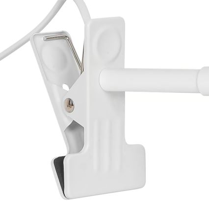 Nordlux - Candeeiro com clipe MATIS 1xE27/15W/230V branco