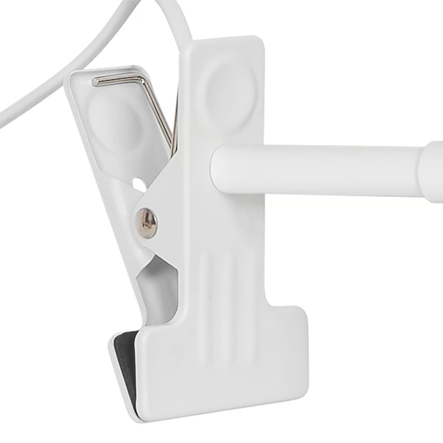 Nordlux - Candeeiro com clipe MATIS 1xE27/15W/230V branco