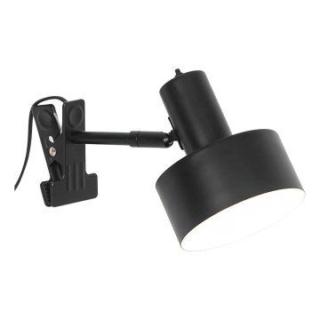 Nordlux - Candeeiro com clipe MATIS 1xE27/15W/230V preto