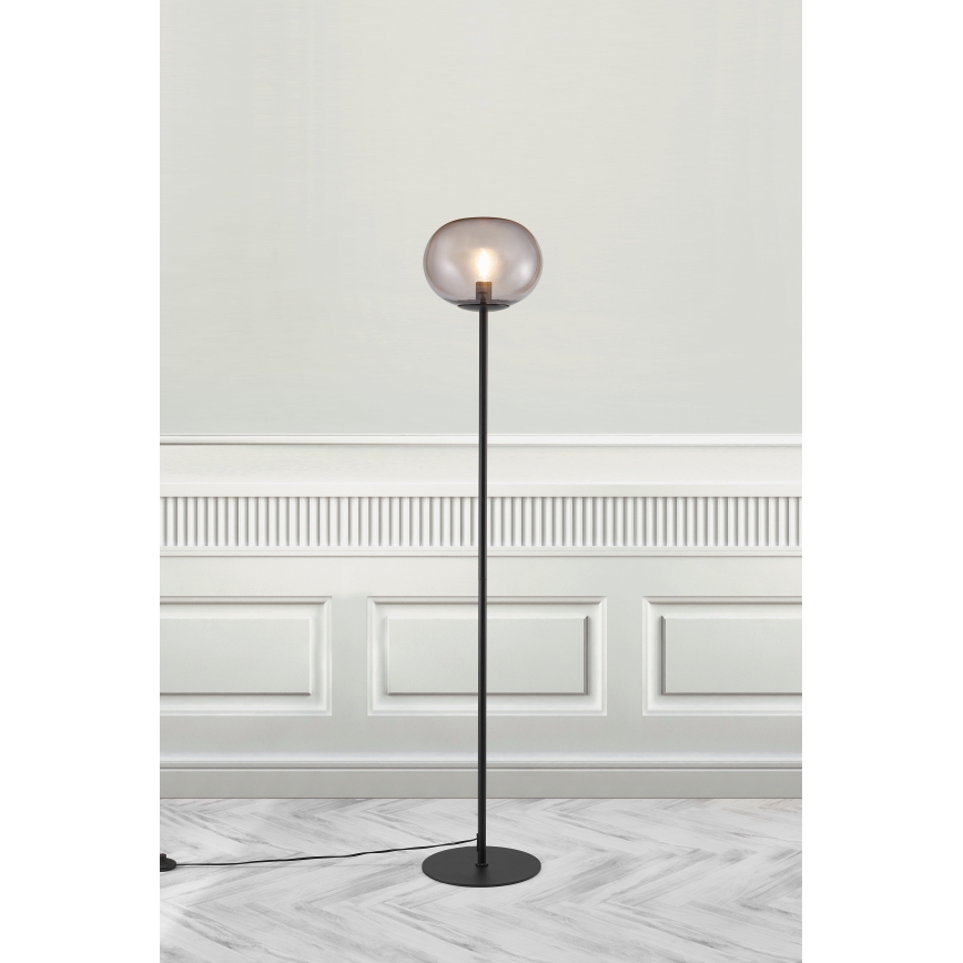 Nordlux - Candeeiro de chão ALTON 1xE27/25W/230V preto