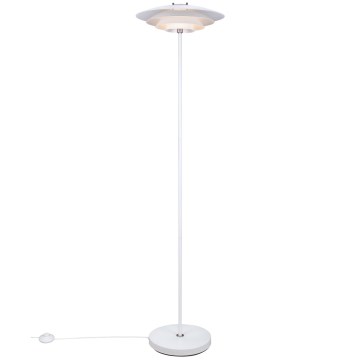 Nordlux - Candeeiro de chão BRETAGNE 1xG9/25W/230V branco