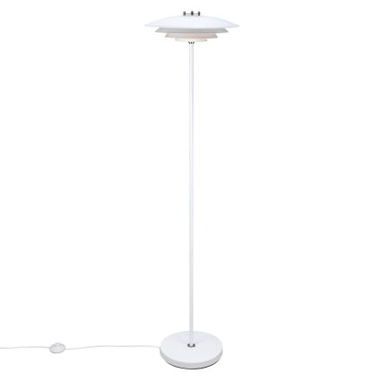 Nordlux - Candeeiro de chão BRETAGNE 1xG9/25W/230V branco