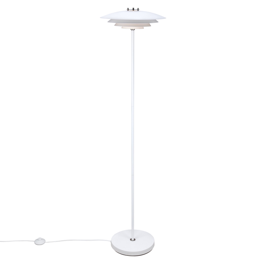 Nordlux - Candeeiro de chão BRETAGNE 1xG9/25W/230V branco