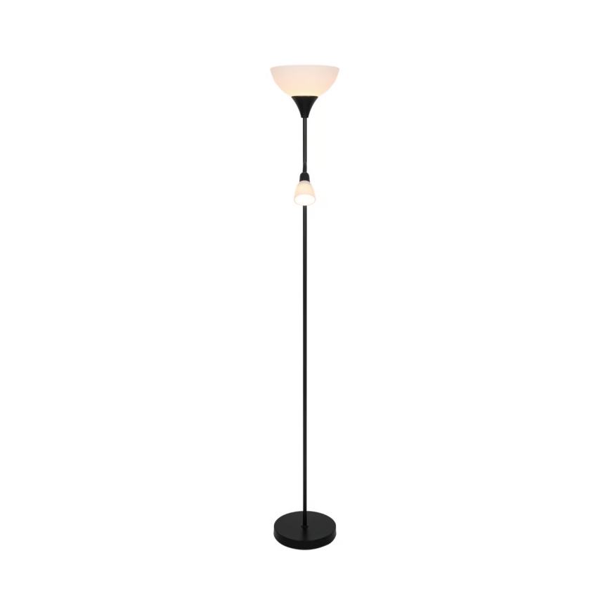 Nordlux - Candeeiro de chão LAURIA 1xE27/40W/230V + 1xE14/15W