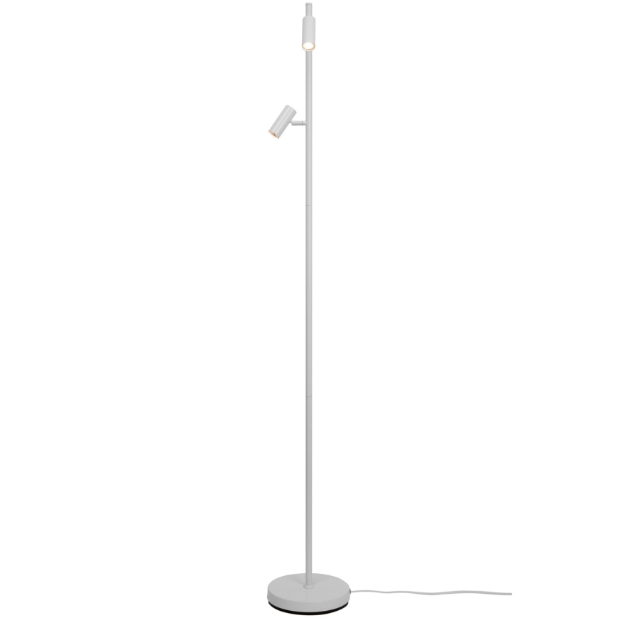 Nordlux - LED Regulação táctil candeeiro de chão OMARI 2xLED/3,2W/230V branco