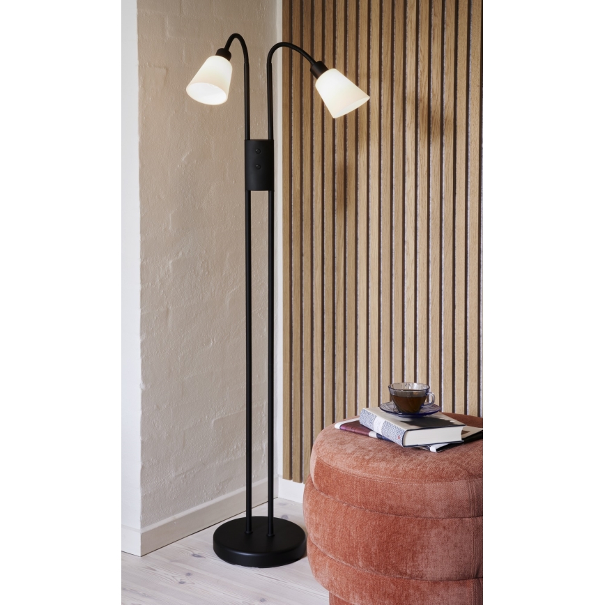 Nordlux - Candeeiro de chão MOLLI 2xE14/25W/230V