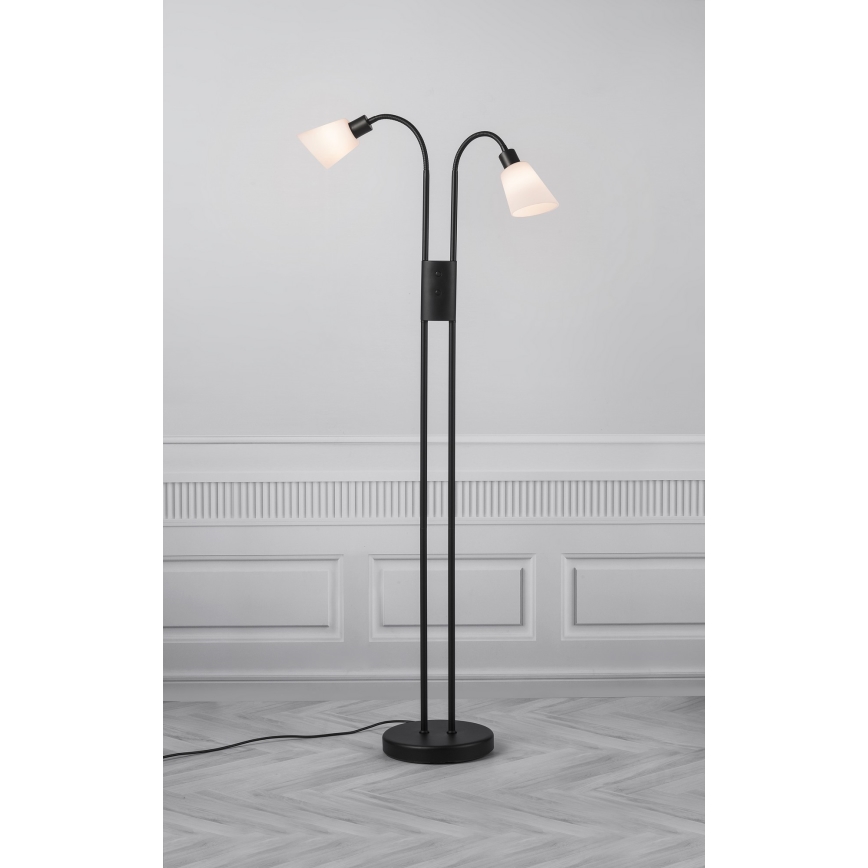 Nordlux - Candeeiro de chão MOLLI 2xE14/25W/230V