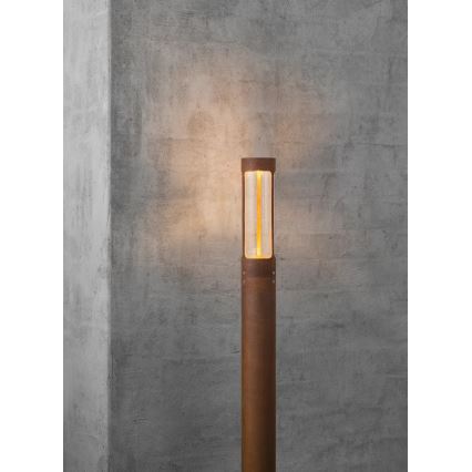 Nordlux - Candeeiro de exterior HELIX 1xGU10/8W/230V IP44 acabamento ferrugem