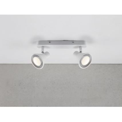 Nordlux - Candeeiro de focos EIK 2xGU10/35W/230V branco