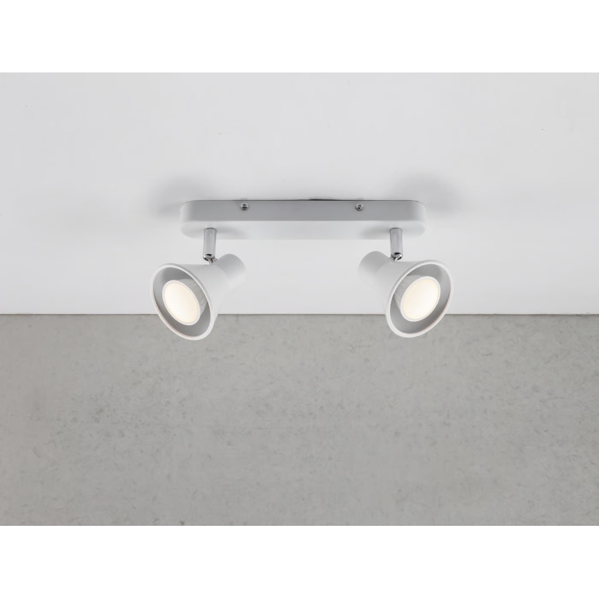 Nordlux - Candeeiro de focos EIK 2xGU10/35W/230V branco
