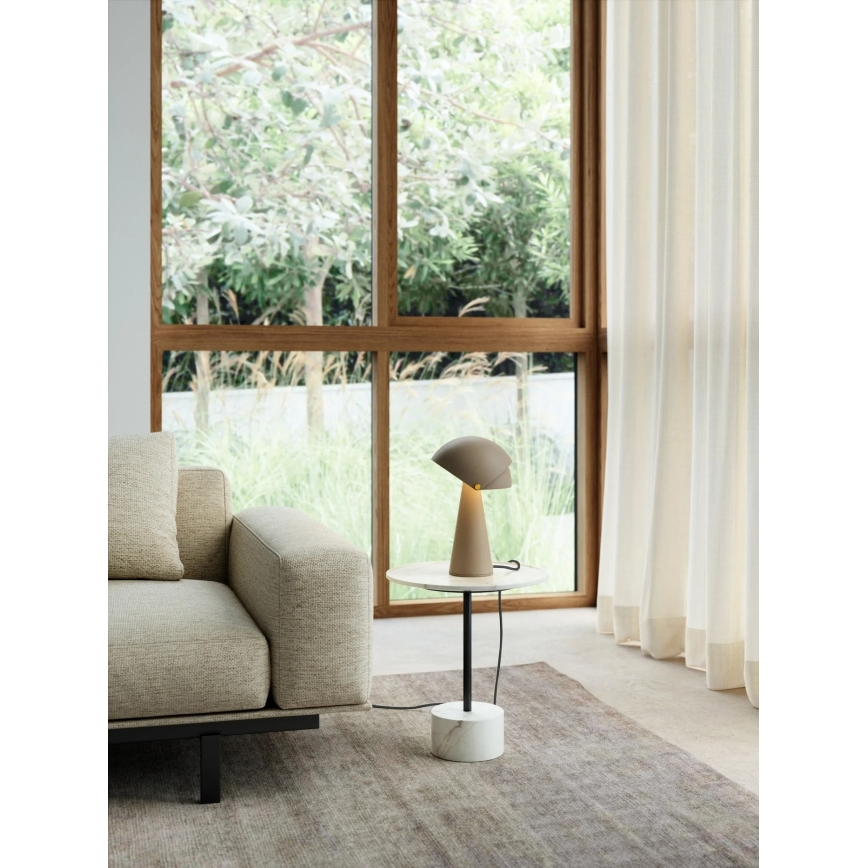 Nordlux - Candeeiro de mesa ALIGN 1xE27/25W/230V castanho