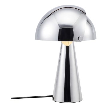 Nordlux - Candeeiro de mesa ALIGN 1xE27/25W/230V cromado brilhante