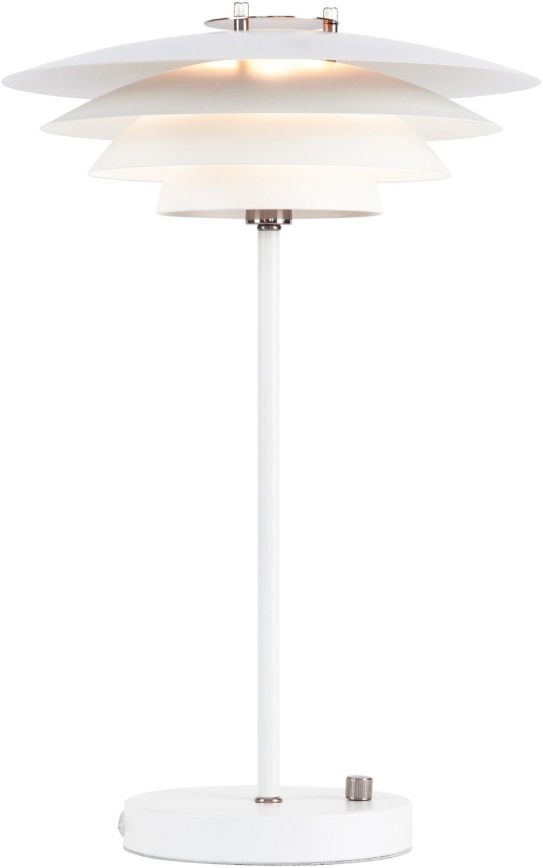 Nordlux - Candeeiro de mesa BRETAGNE 1xG9/25W/230V branco
