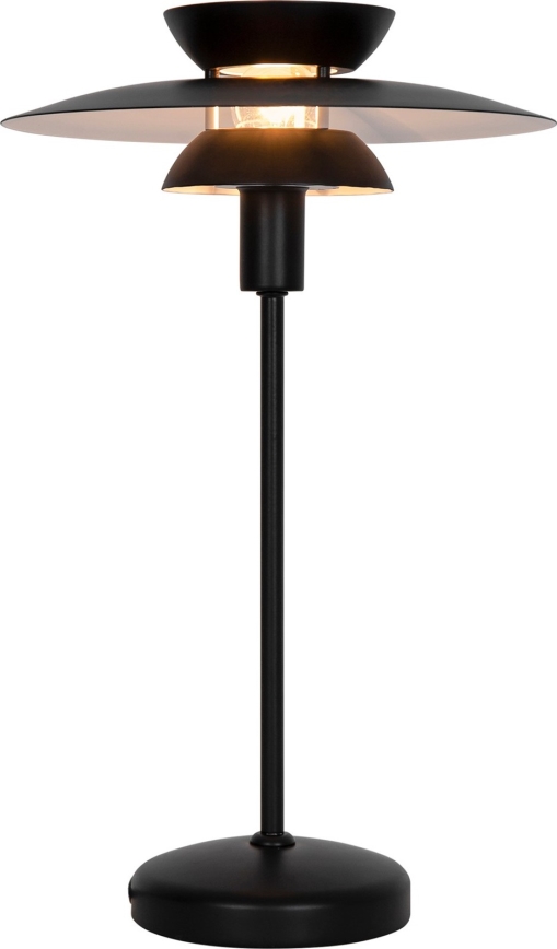 Nordlux - Candeeiro de mesa CARMEN 1xE14/25W/230V preto