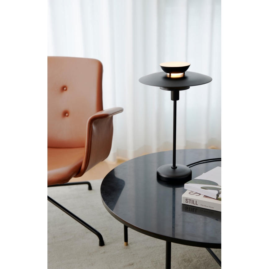 Nordlux - Candeeiro de mesa CARMEN 1xE14/25W/230V preto