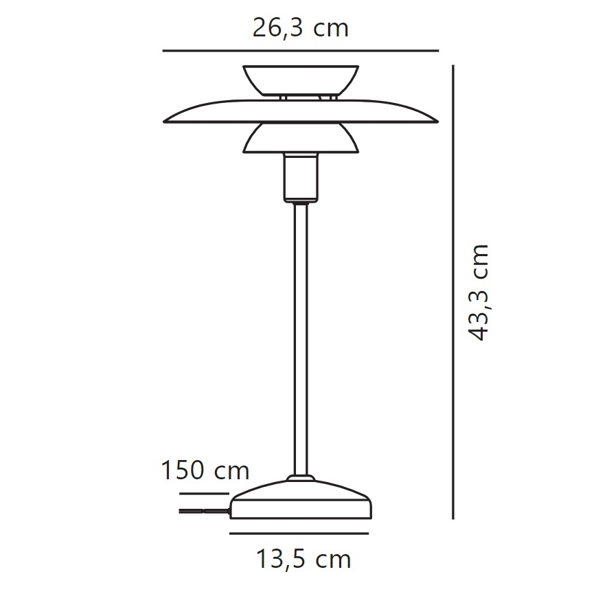 Nordlux - Candeeiro de mesa CARMEN 1xE14/25W/230V preto