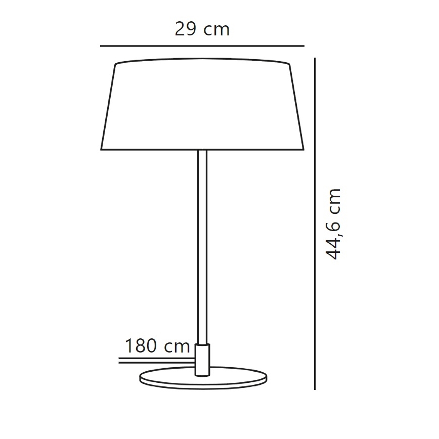 Nordlux - Candeeiro de mesa CLASI 3xE14/10W/230V