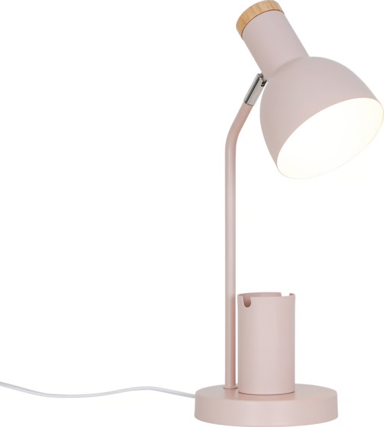 Nordlux - Candeeiro de mesa DEVONE 1xE27/15W/230V rosa