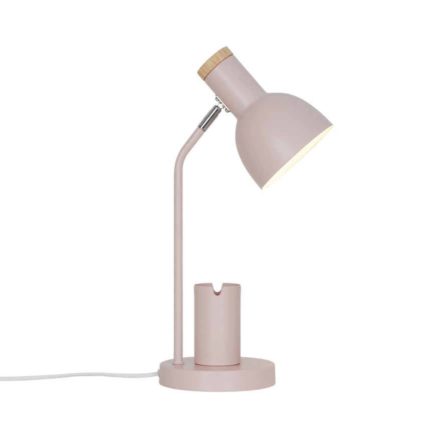 Nordlux - Candeeiro de mesa DEVONE 1xE27/15W/230V rosa
