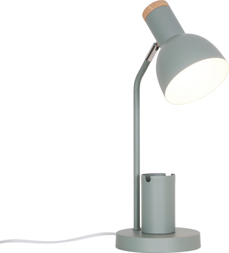 Nordlux - Candeeiro de mesa DEVONE 1xE27/15W/230V verde