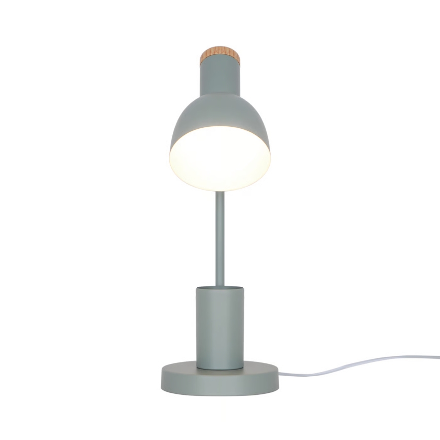 Nordlux - Candeeiro de mesa DEVONE 1xE27/15W/230V verde