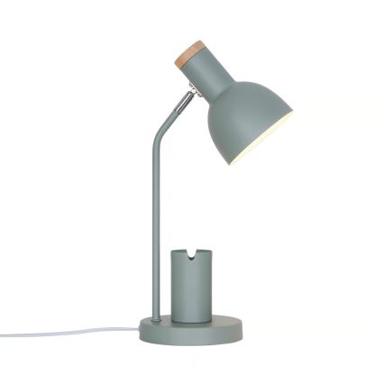 Nordlux - Candeeiro de mesa DEVONE 1xE27/15W/230V verde