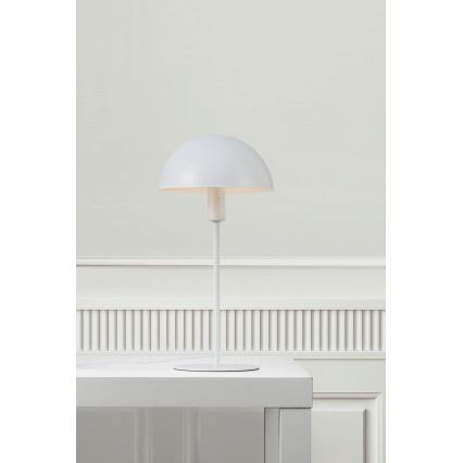 Nordlux - Candeeiro de mesa ELLEN 1xE14/40W/230V branco