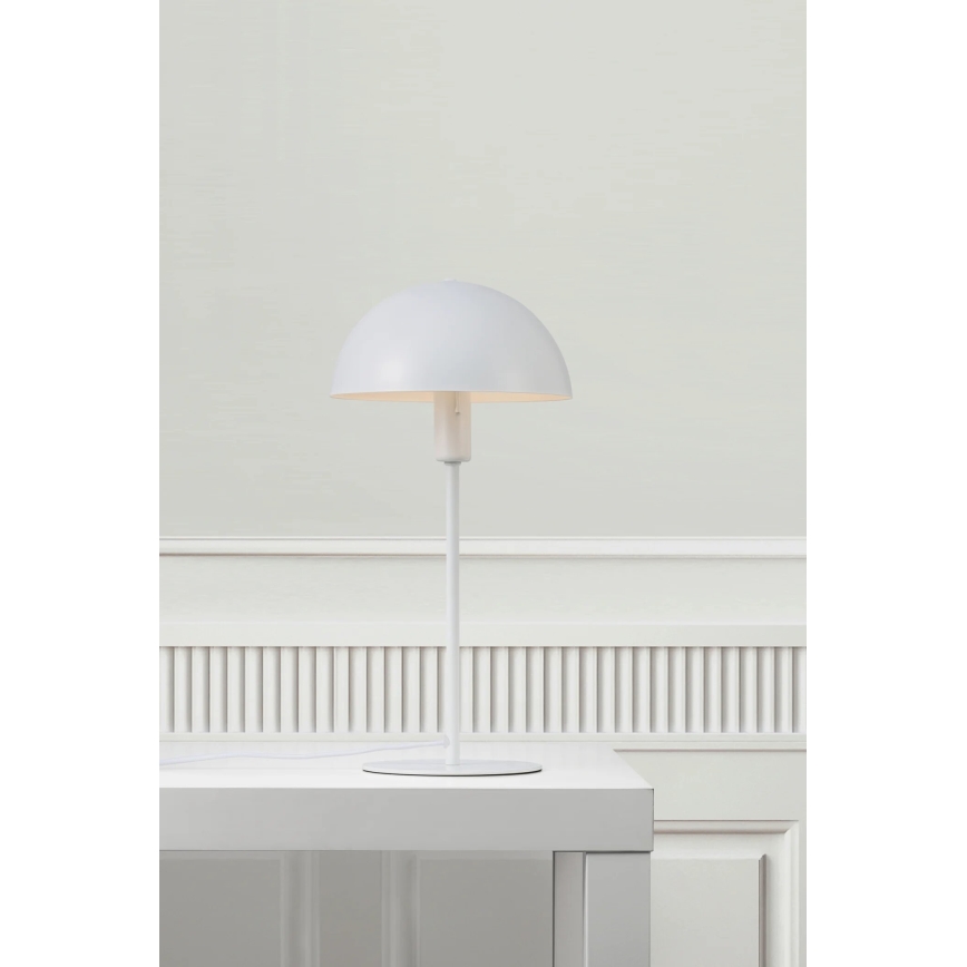Nordlux - Candeeiro de mesa ELLEN 1xE14/40W/230V branco