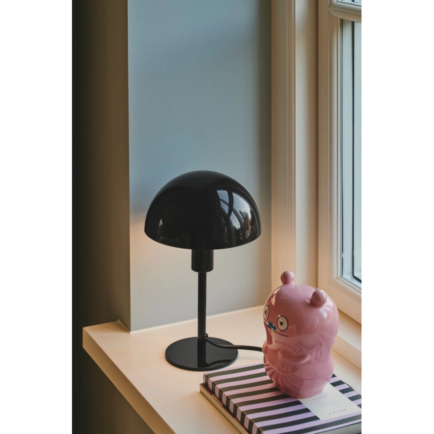 Nordlux - Candeeiro de mesa ELLEN 1xE14/40W/230V preto
