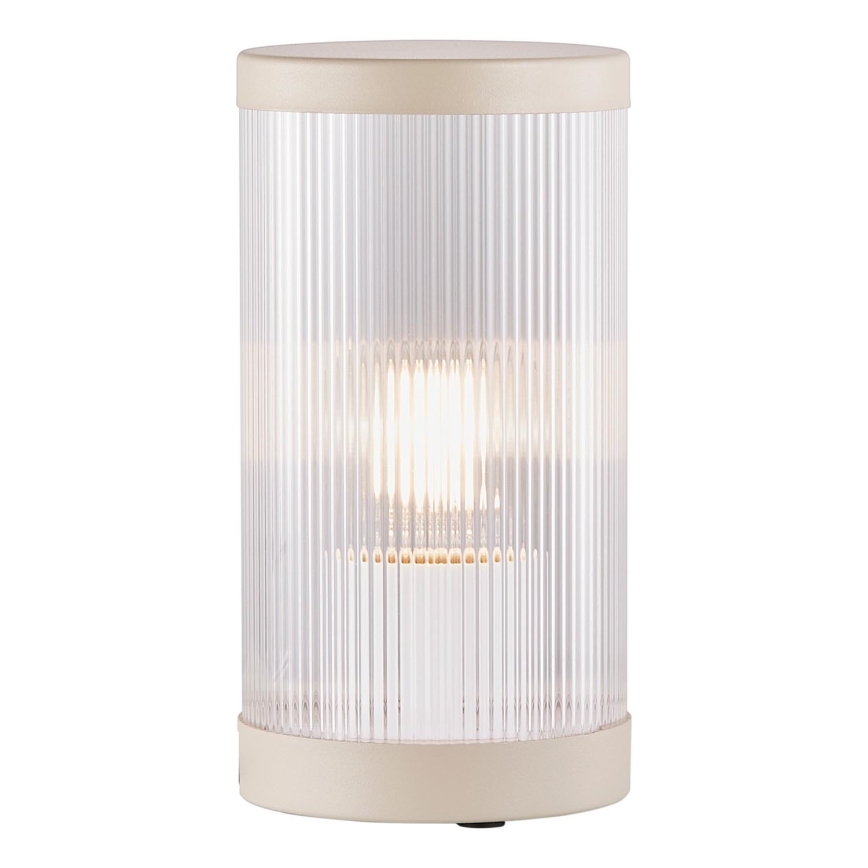 Nordlux - Candeeiro de mesa exterior COUPAR 1xE27/25W/230V IP54 bege
