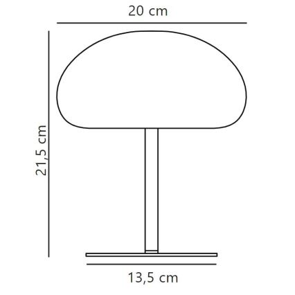 Nordlux - Candeeiro de mesa exterior LED com regulação SPONGE LED/4,8W/3,7V IP65