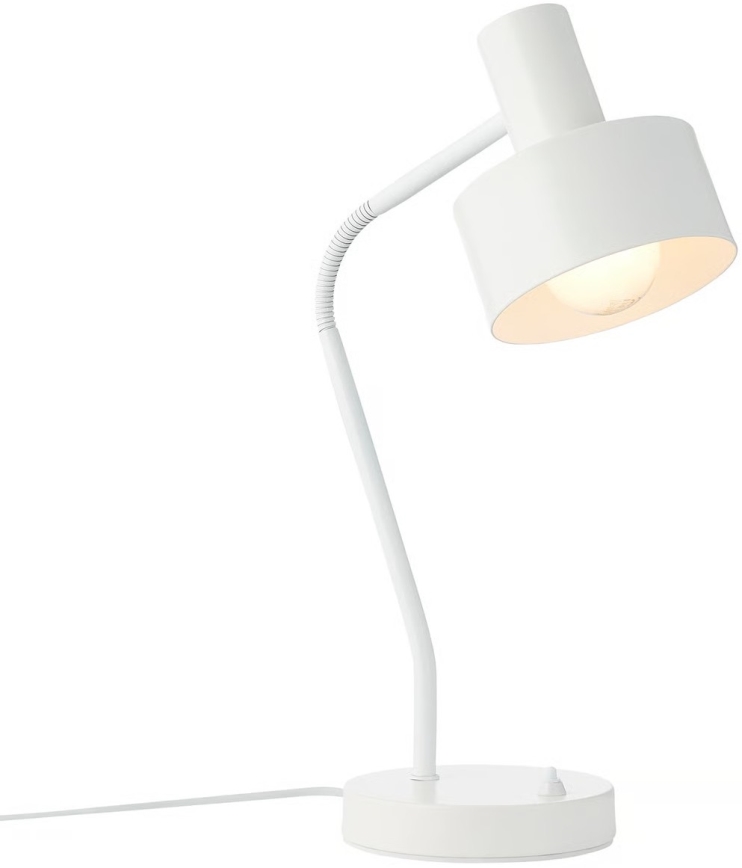 Nordlux - Candeeiro de mesa MATIS 1xE27/15W/230V branco