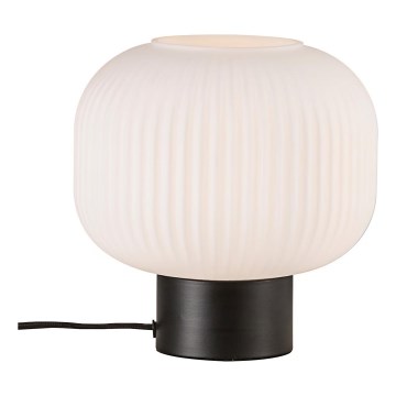 Nordlux - Candeeiro de mesa MILFORD 1xE27/40W/230V preto