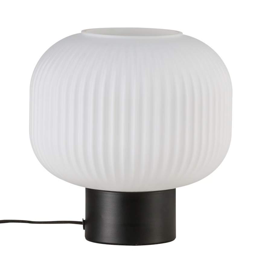 Nordlux - Candeeiro de mesa MILFORD 1xE27/40W/230V preto