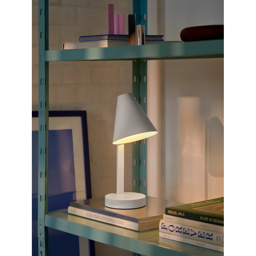 Nordlux - Candeeiro de mesa WILMER 1xE14/40W/230V branco