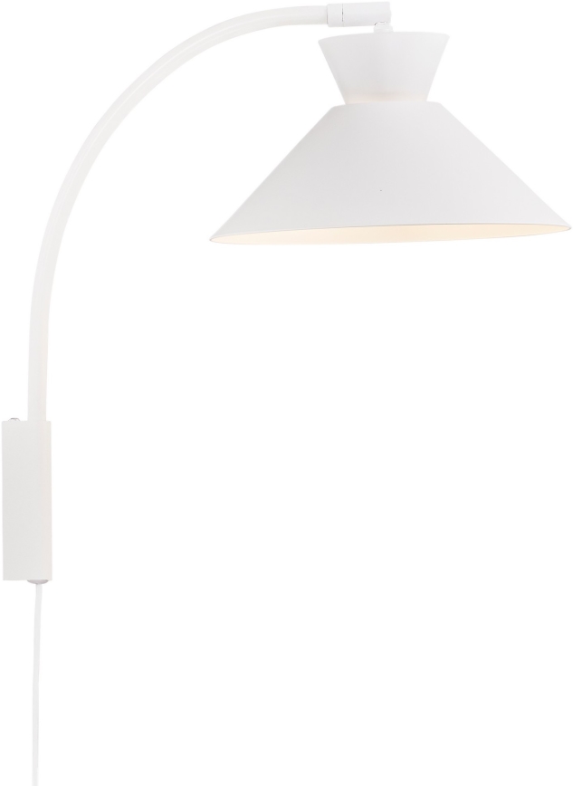 Nordlux - Candeeiro de parede DIAL 1xE27/40W/230V branco