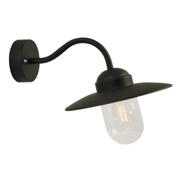 Nordlux - Candeeiro de parede exterior LUXEMBOURG 1xE27/60W/230V IP54 preto