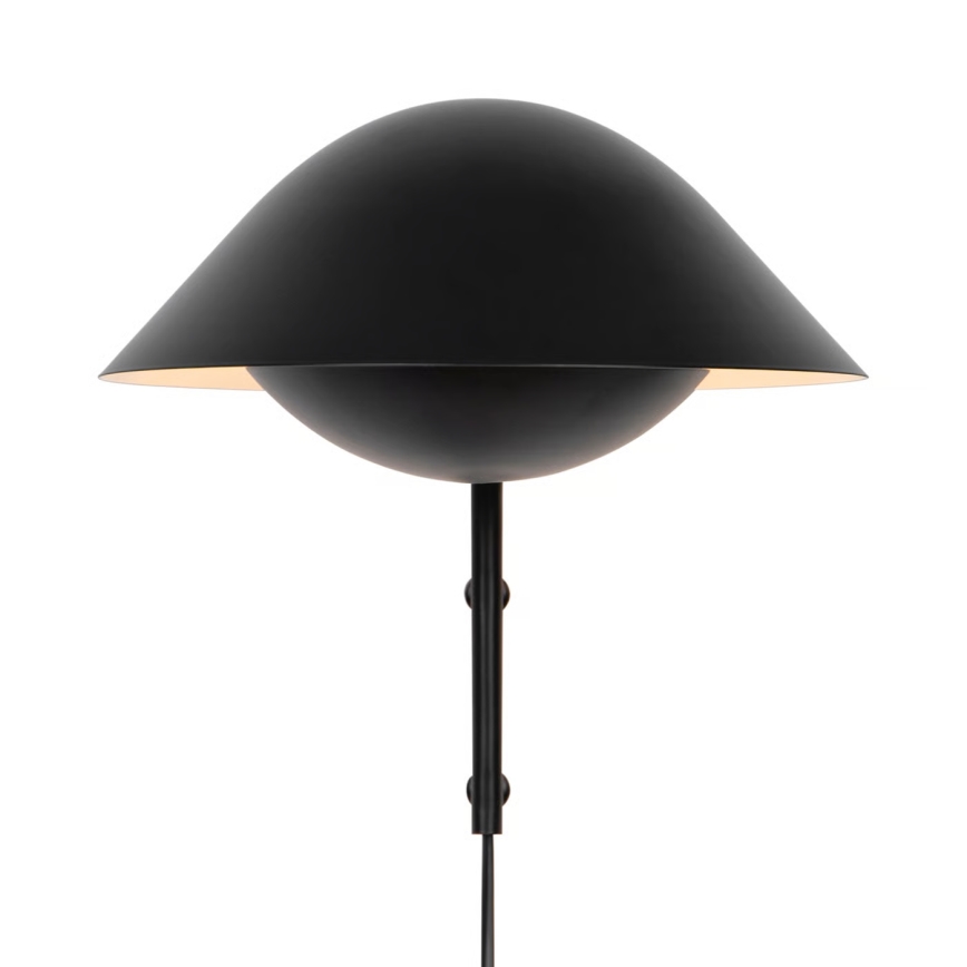 Nordlux - Candeeiro de parede FREYA 1xE14/40W/230V preto