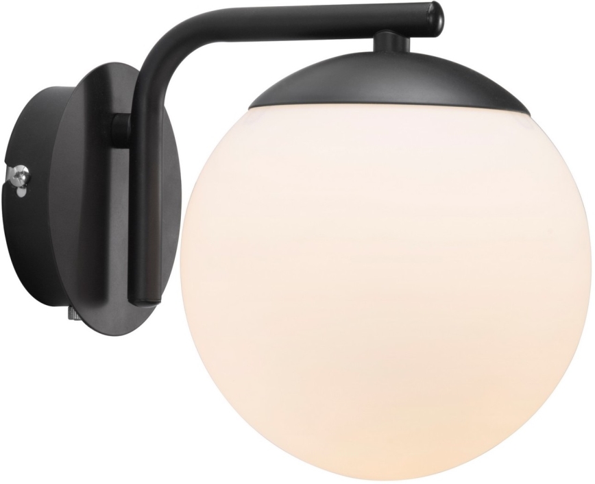 Nordlux - Candeeiro de parede GRANT 1xE14/40W/230V preto