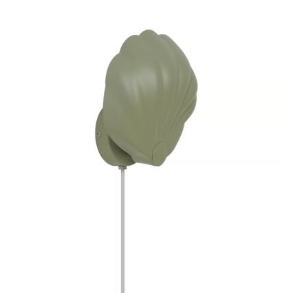 Nordlux - Candeeiro de parede KONCHI 1xE14/25W/230V verde