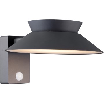 Nordlux - Candeeiro de parede solar LED com sensor JUSTINA LED/5W/3,7V IP44 1800 mAh