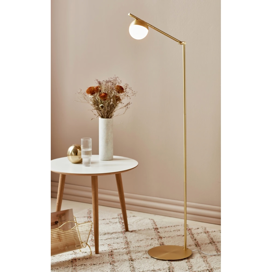 Nordlux - Candeeiro de pé CONTINA 1xG9/5W/230V latão