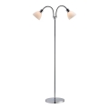 Nordlux - Candeeiro de pé RAY 2xE14/25W/230V cromado brilhante