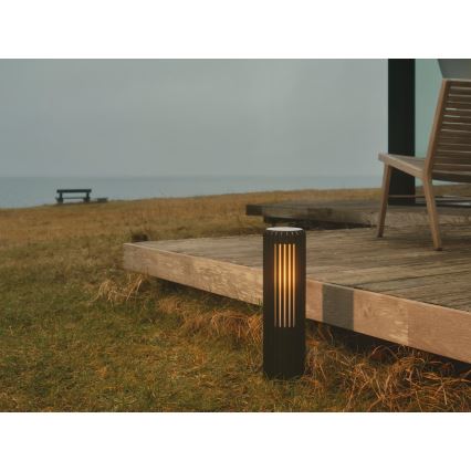 Nordlux - Candeeiro exterior ALUDRA 1xE27/15W/230V IP44 preto 45,4 cm