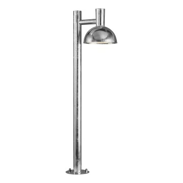 Nordlux - Candeeiro exterior ARKI 1xE27/20W/230V IP54 100 cm prateado