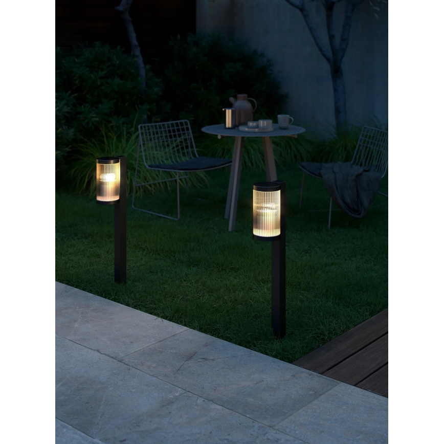 Nordlux - Candeeiro exterior COUPAR 1xE27/25W/230V IP54 preto