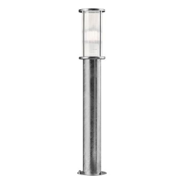 Nordlux - Candeeiro exterior LINTON 1xE27/15W/230V IP54 prateado