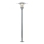Nordlux - Candeeiro exterior LONSTRUP 1xE27/60W/230V IP44 cromado mate 116 cm