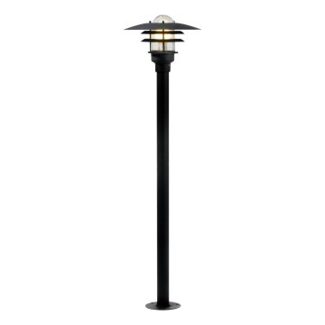Nordlux - Candeeiro exterior LONSTRUP 1xE27/60W/230V IP44 preto 116 cm