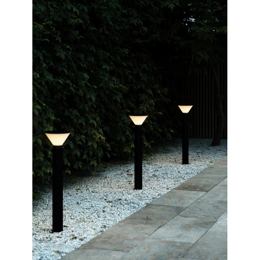 Nordlux - Candeeiro exterior NOORSTAD 1xE27/25W/230V IP44 85,3 cm preto